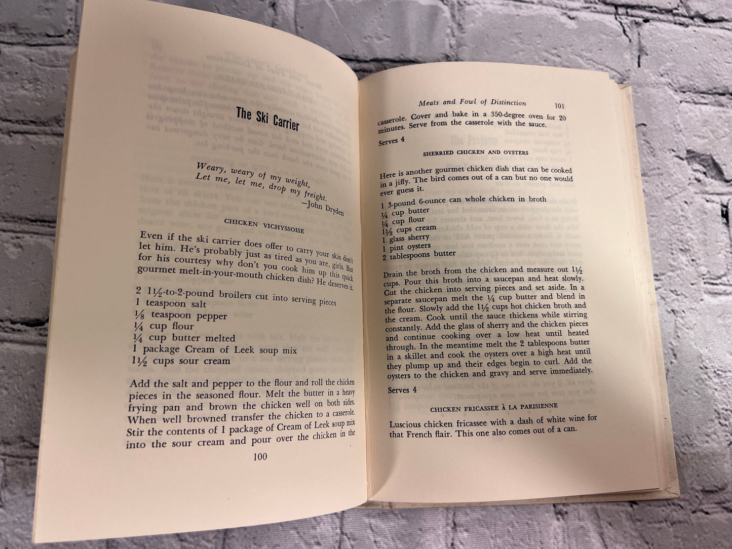 The Skier's Cookbook by Beverlee Sias [1971]