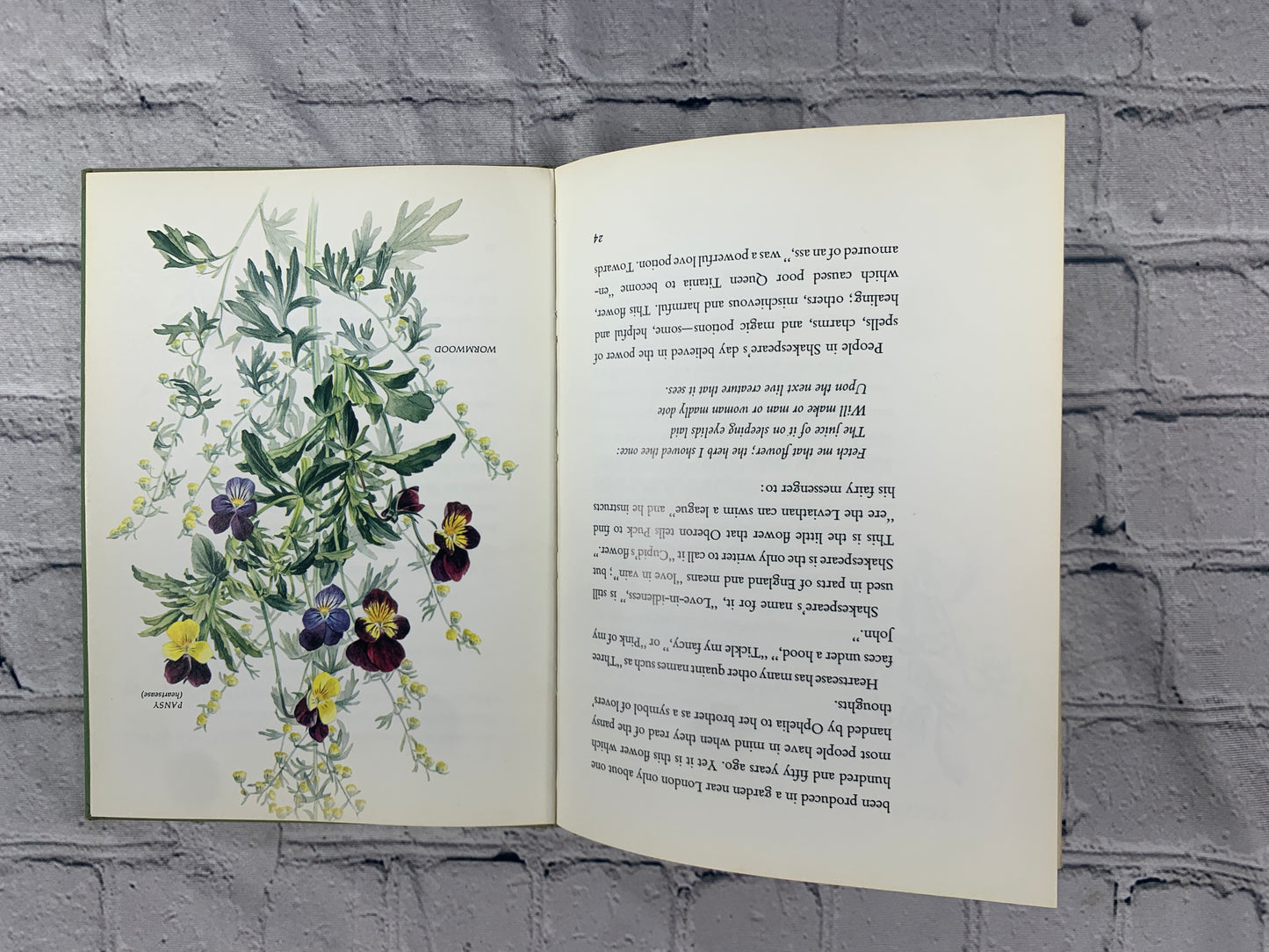 Shakespeare's Flowers by Jessica Kerr [1970 · 3rd Print]