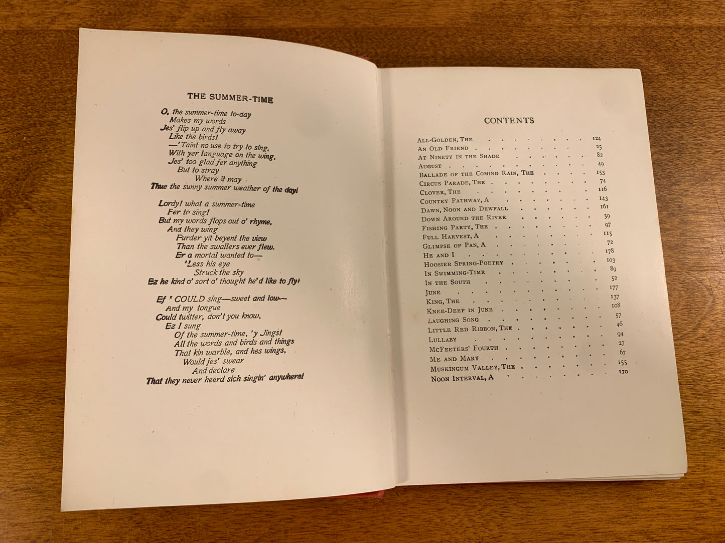 Riley Songs of Summer by James Whitcomb Riley [1908]