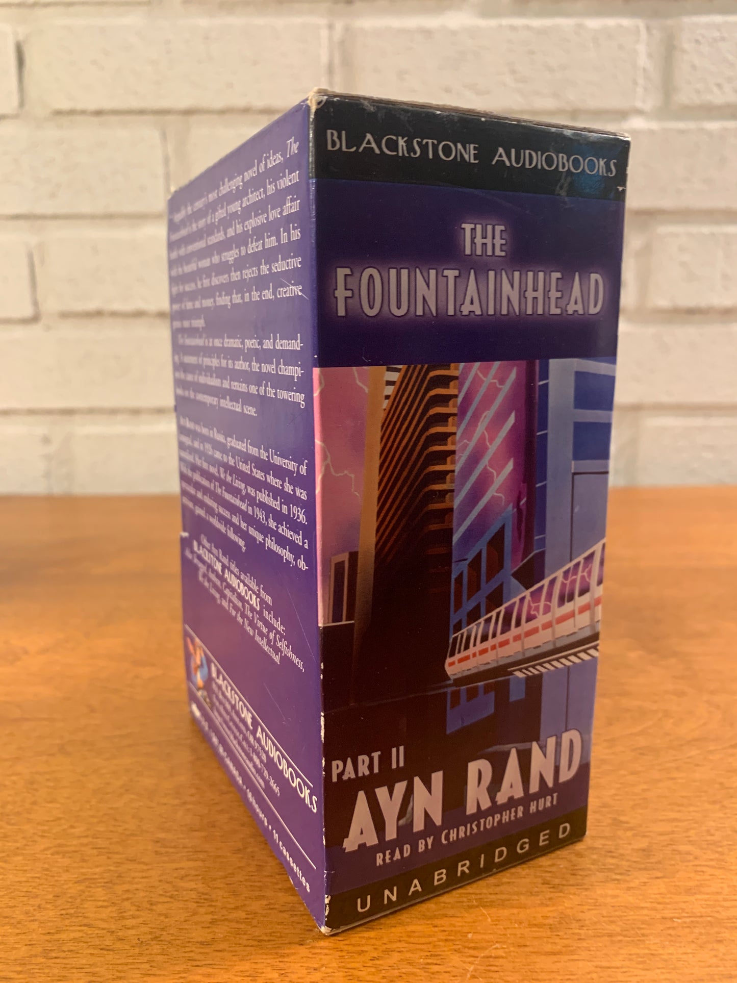 The Fountainhead by Ayn Rand [Audiobook, read by Christopher Hurt]