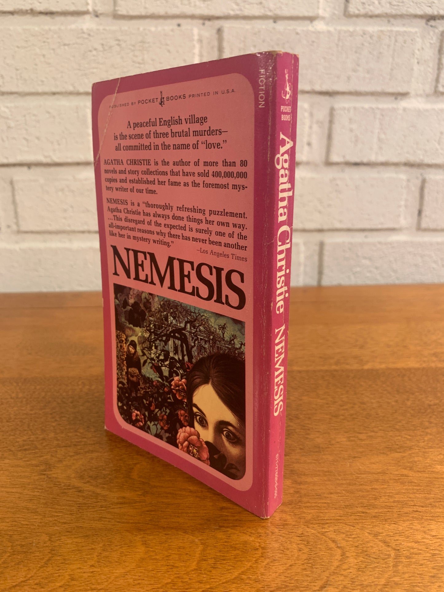 Nemesis, Jane Marple Mystery by Agatha Christie [1973, Pocket Book]