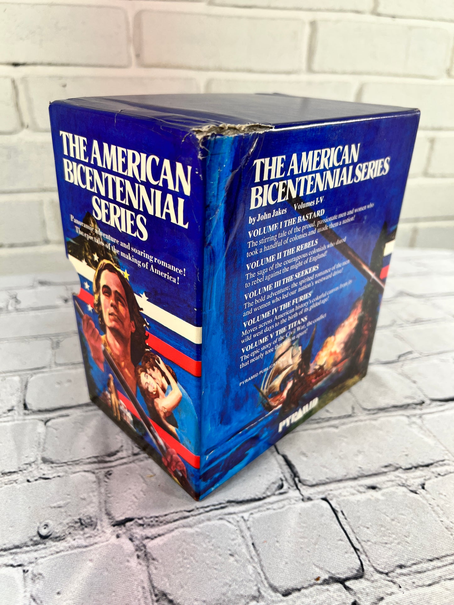 The American Bicentennial Series by John Jakes 1 - 6 w/ parade Article [1970s]