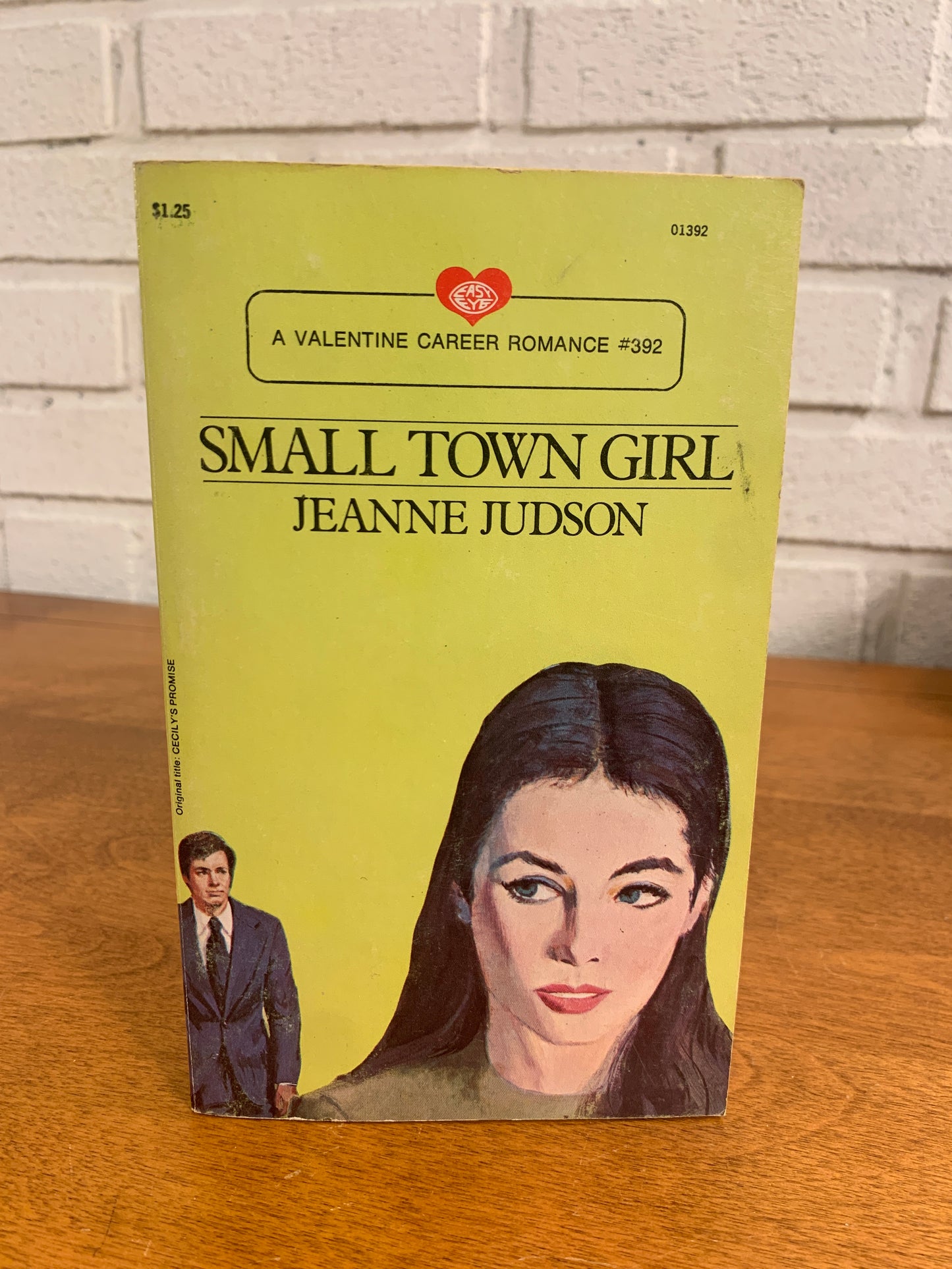 Small Town Girl by Jeanne Judson [1968, Easy Eye]