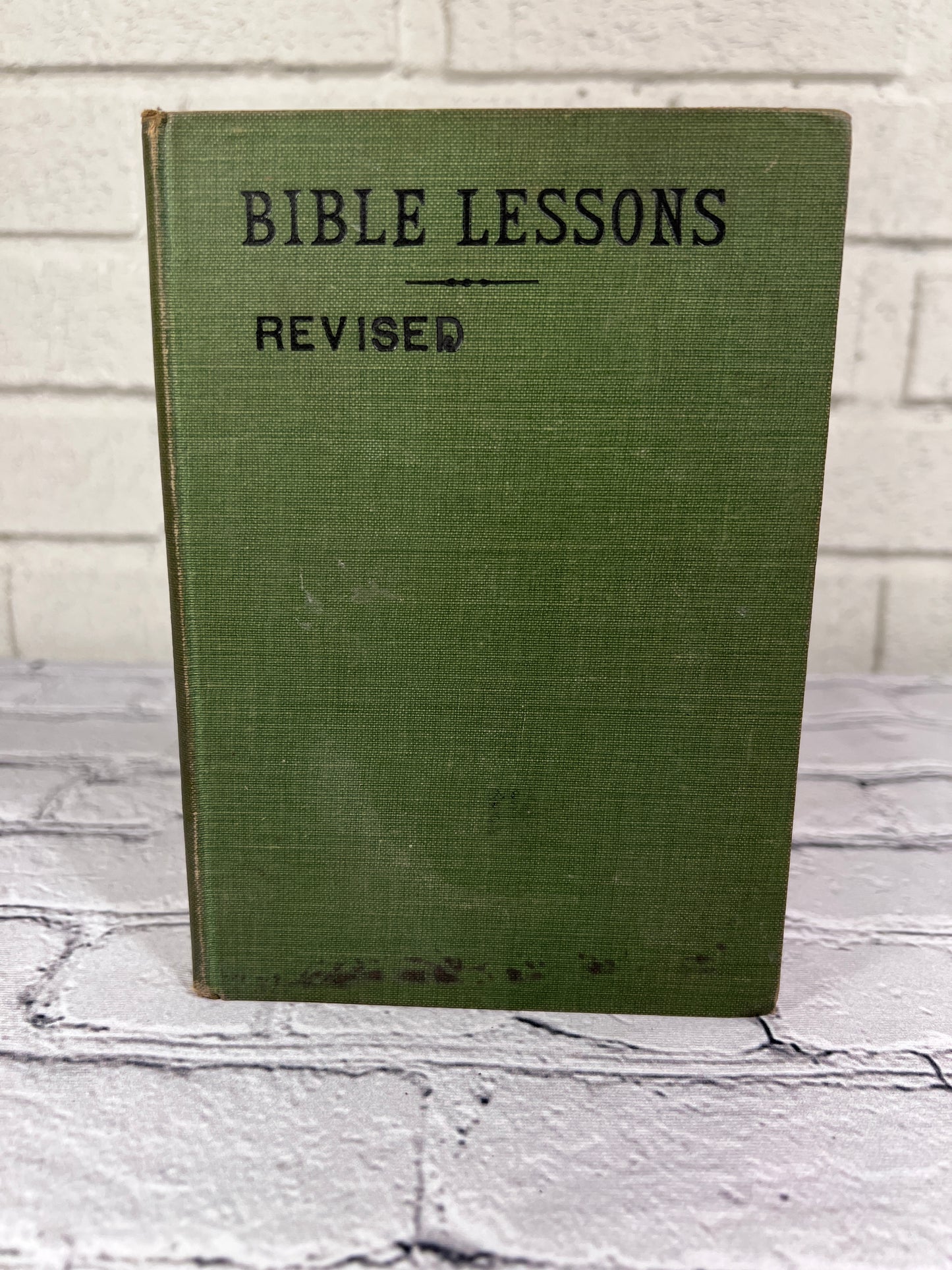 Bible Lessons Enlarged and Revised by Metropolitan Church Association [1907]