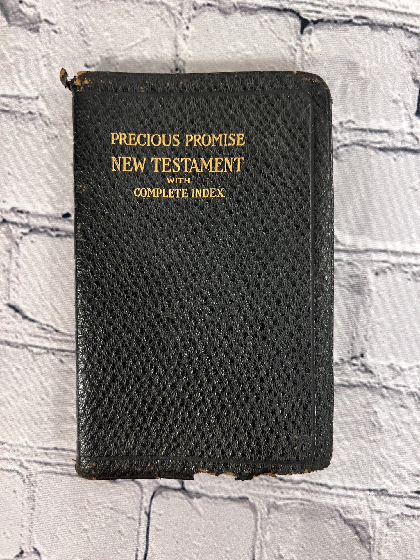 Precious Promise New Testament with Complete Index edited by J. Gilchrist Lawson [1913]