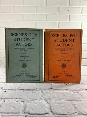 Scenes for Student Actors Vol. I & II by Frances Cosgrove [1934 · 1935]