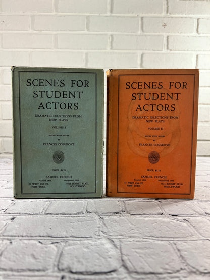 Scenes for Student Actors Vol. I & II by Frances Cosgrove [1934 · 1935]