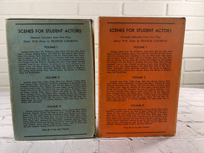 Scenes for Student Actors Vol. I & II by Frances Cosgrove [1934 · 1935]