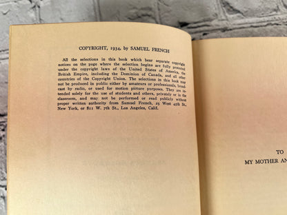 Scenes for Student Actors Vol. I & II by Frances Cosgrove [1934 · 1935]