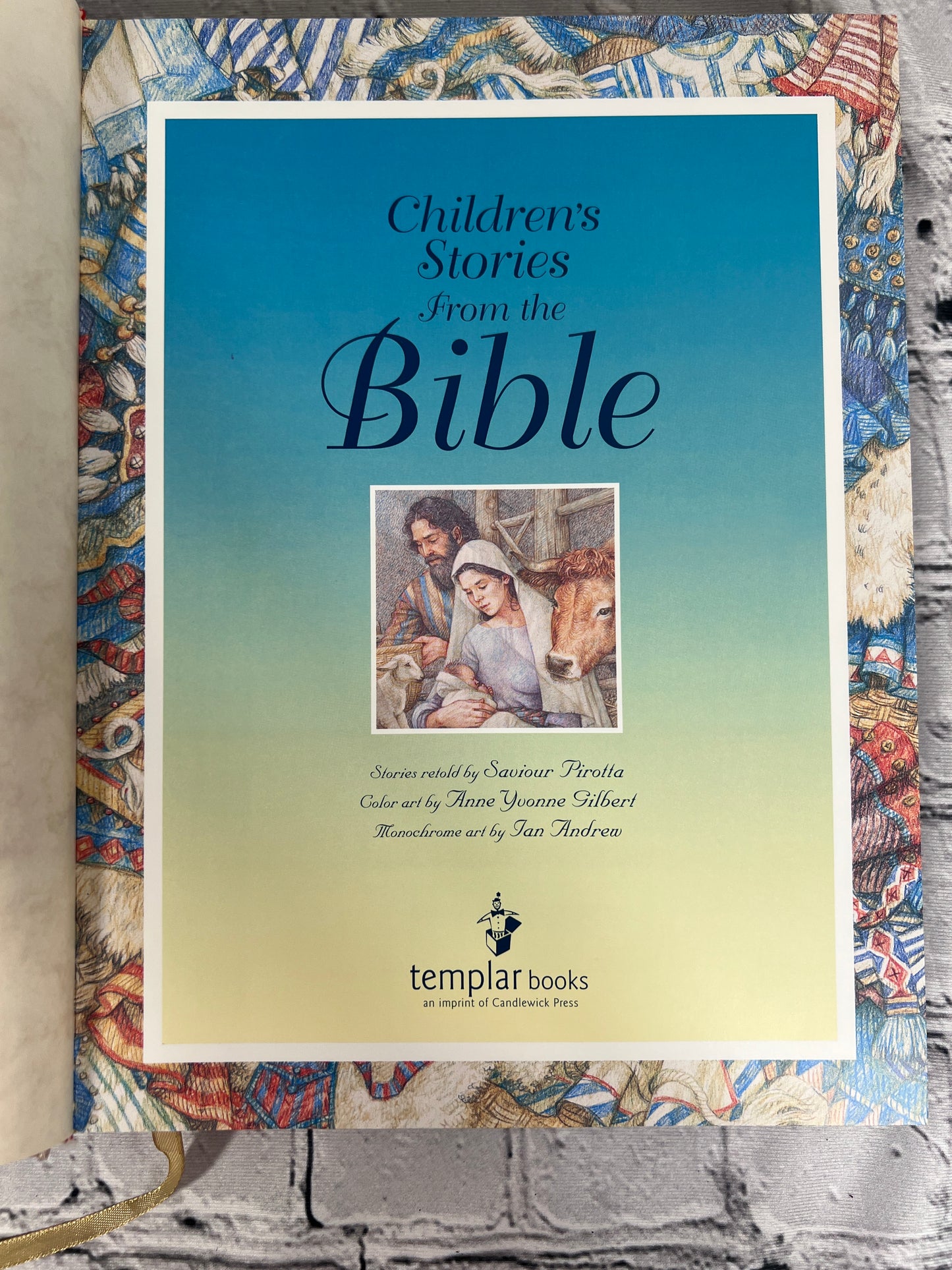 Children's Stories from the Bible by Gilbert Andrew [1st Ed · 1st Printing · 2009]