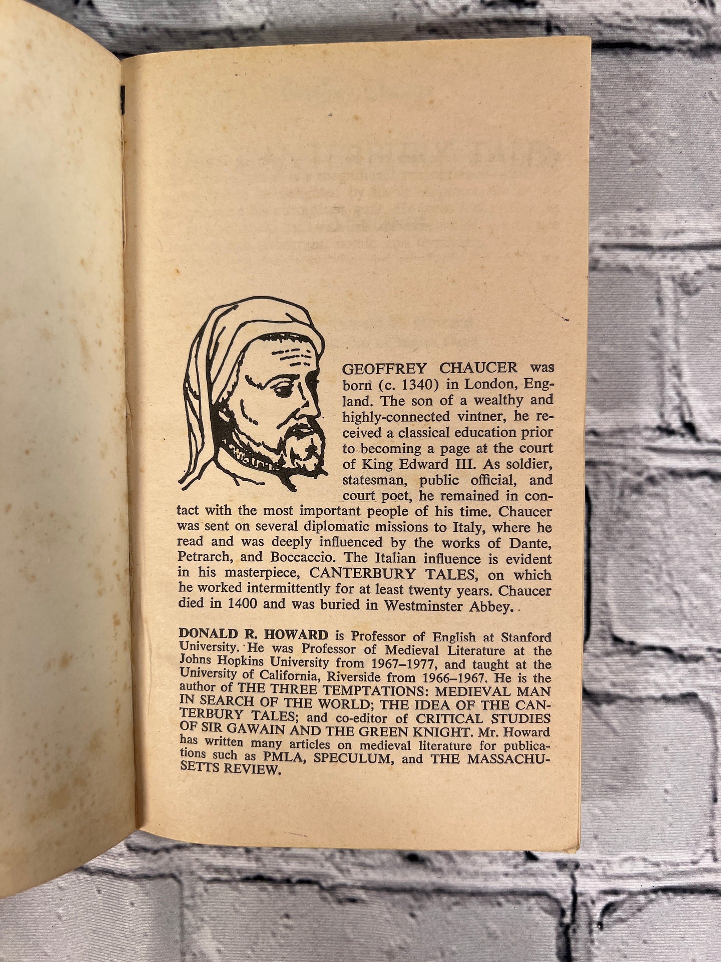 The Canterbury Tales A Selection by Geoffrey Chaucer [1969 · 7th Printing]