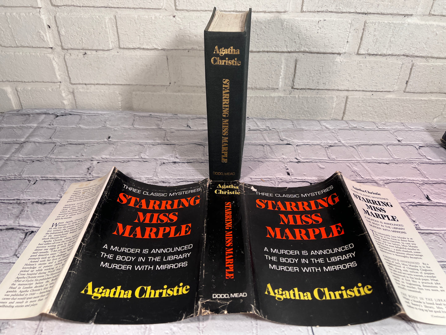 Three Classic Mysteries Starring Miss Marple by Agatha Christie [1977]