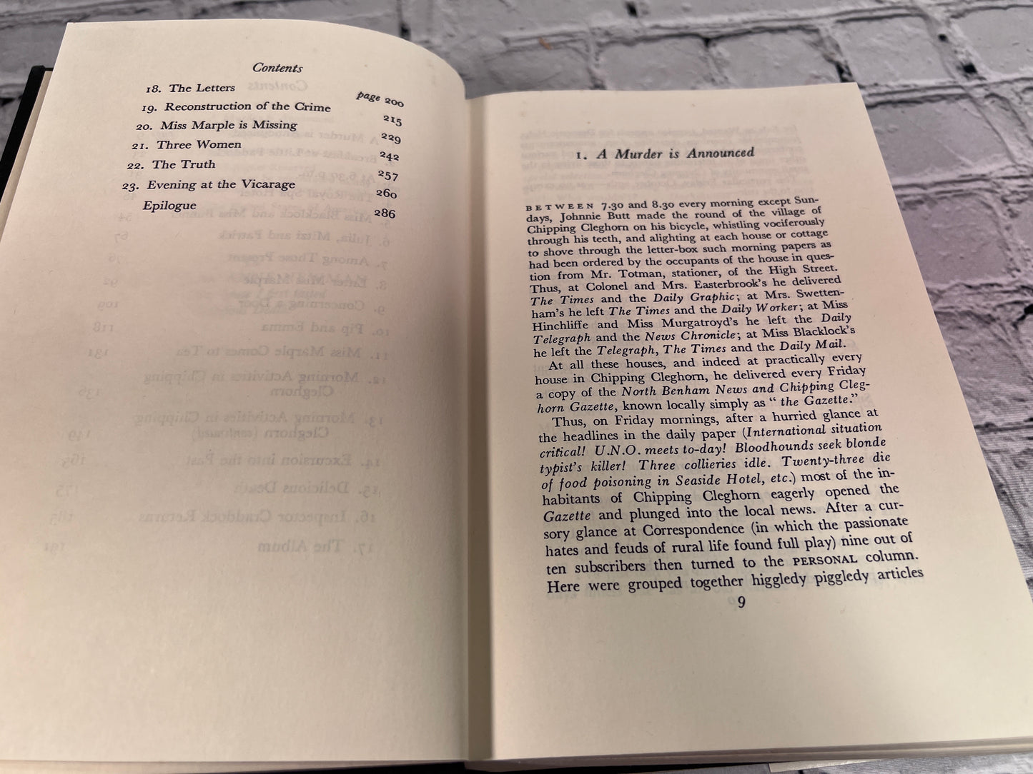 Three Classic Mysteries Starring Miss Marple by Agatha Christie [1977]