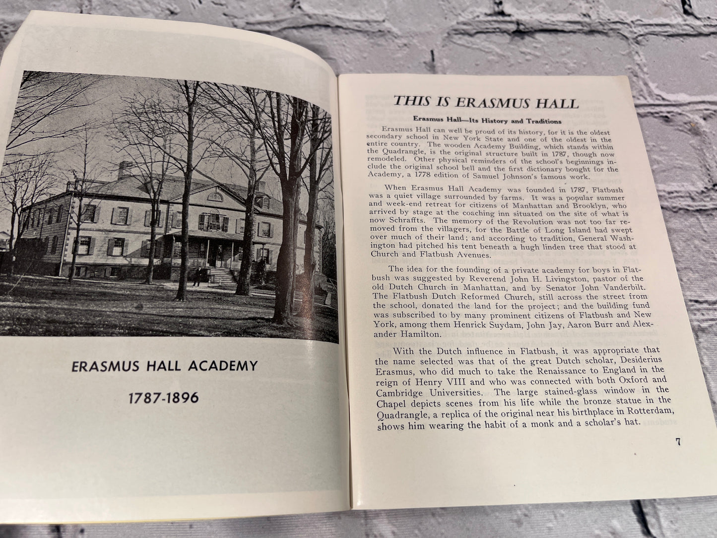 Erasmus Hall Guide, Grace L. Corey and Erna Fleischer, September 1959 Vol. III