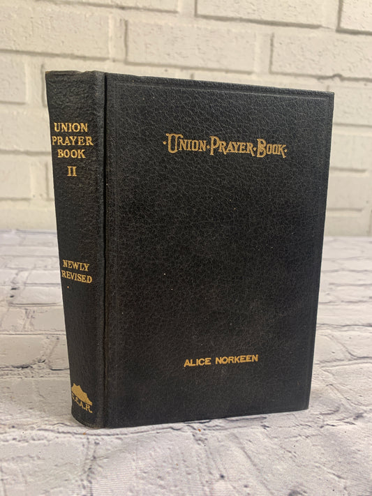 Union Prayer Book for Jewish Worship · Part II  [English/Hebrew, 1962]