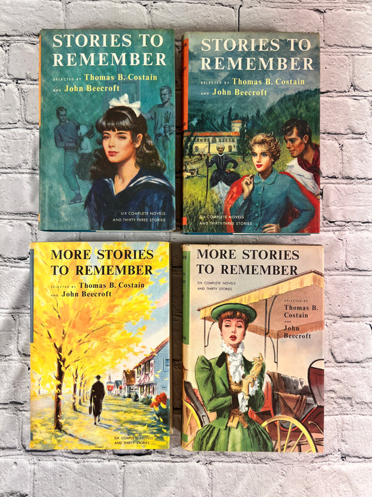 Stories to Remember / More Stories by Thomas B. Costain  [BCE · Lot of 4 · 1950s]