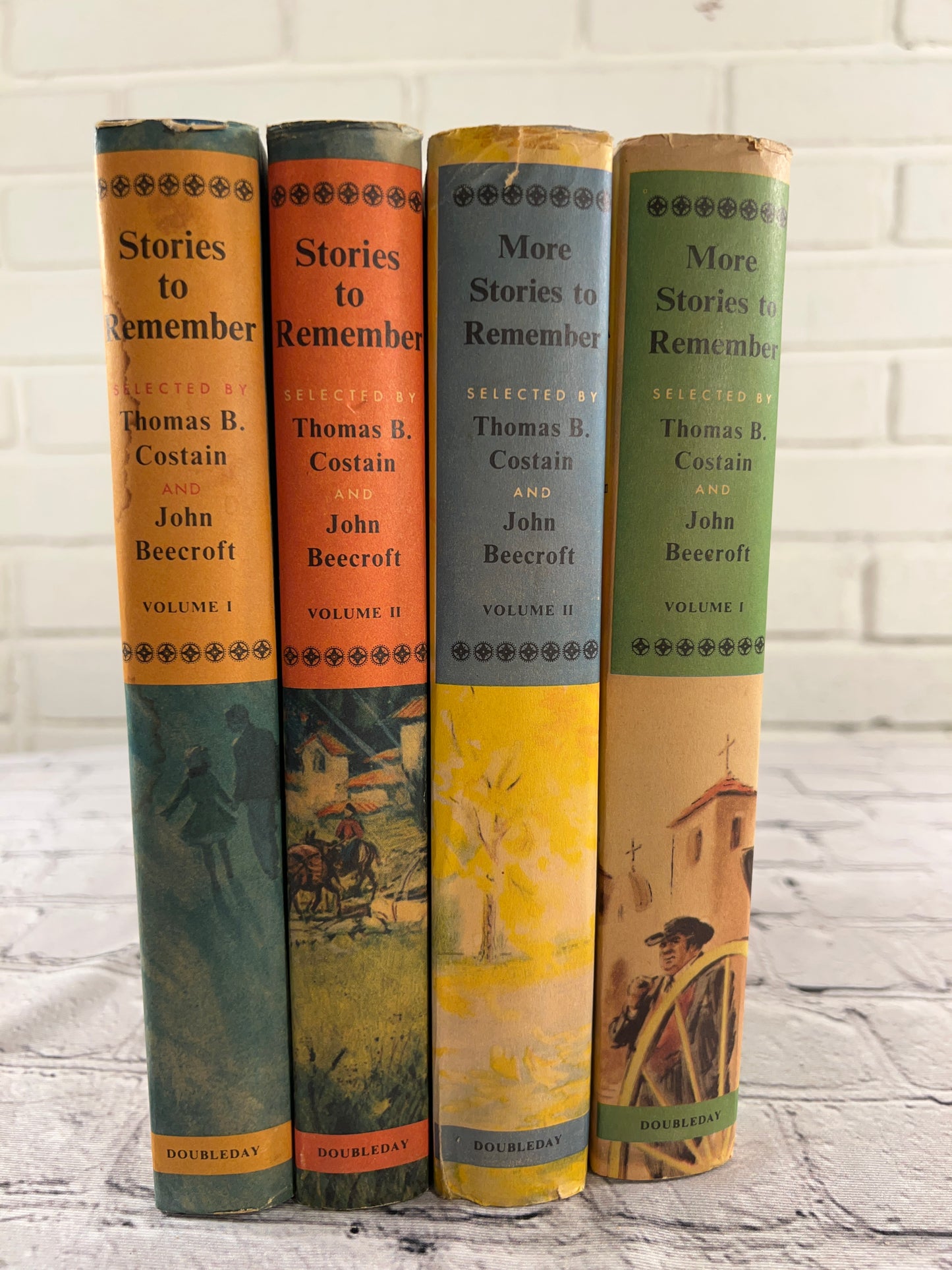 Stories to Remember / More Stories by Thomas B. Costain  [BCE · Lot of 4 · 1950s]