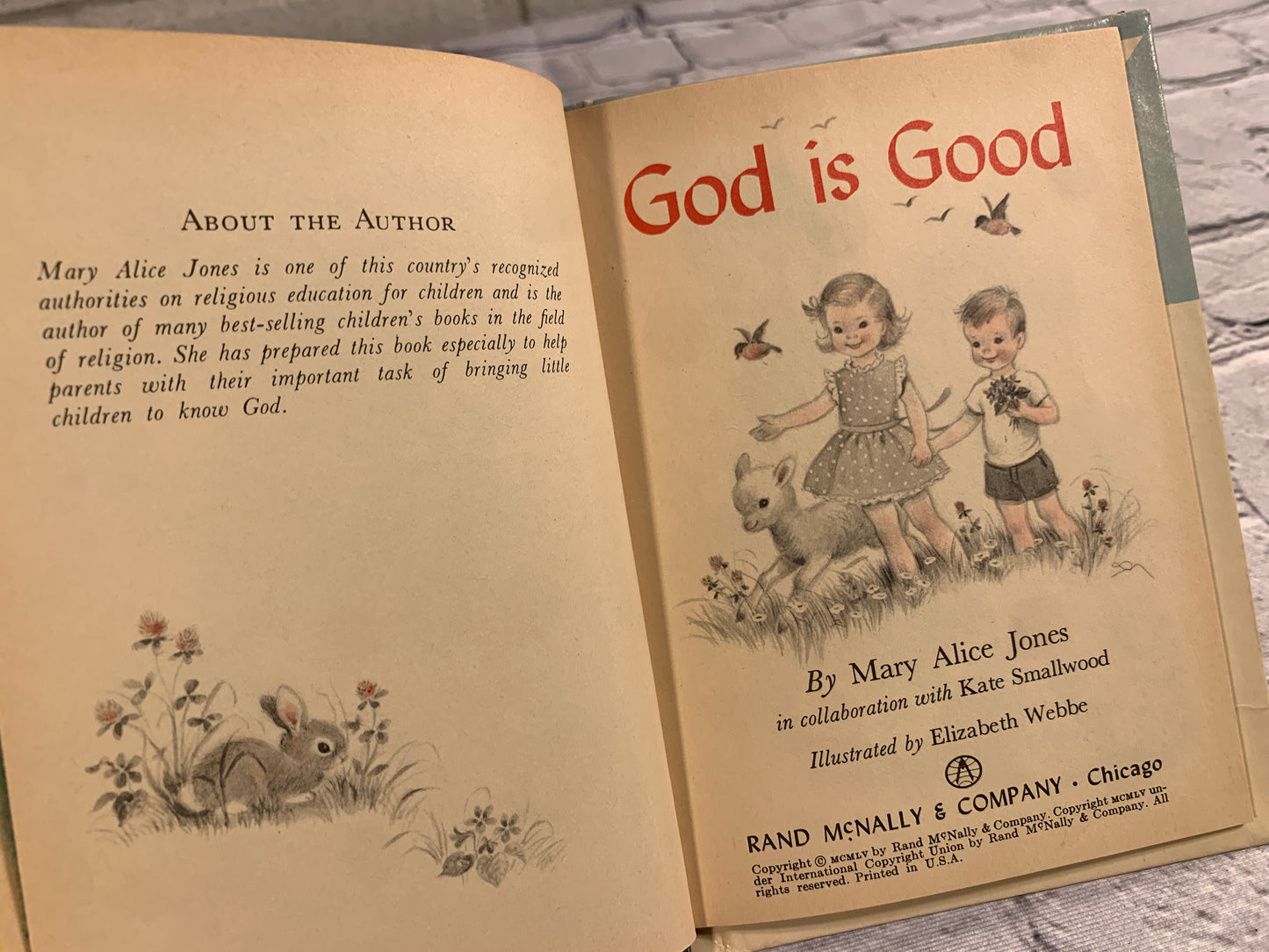 God is Good by Mary Alice Jones [1955]