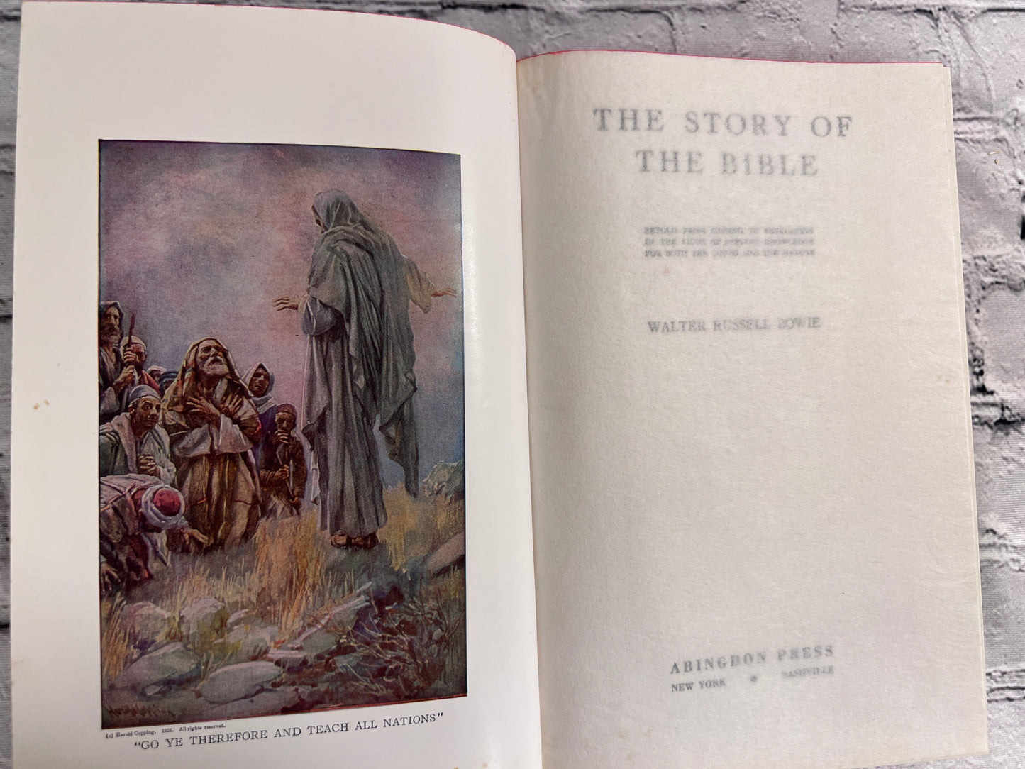 The Story of the Bible by Walter Russell Bowie [1962]