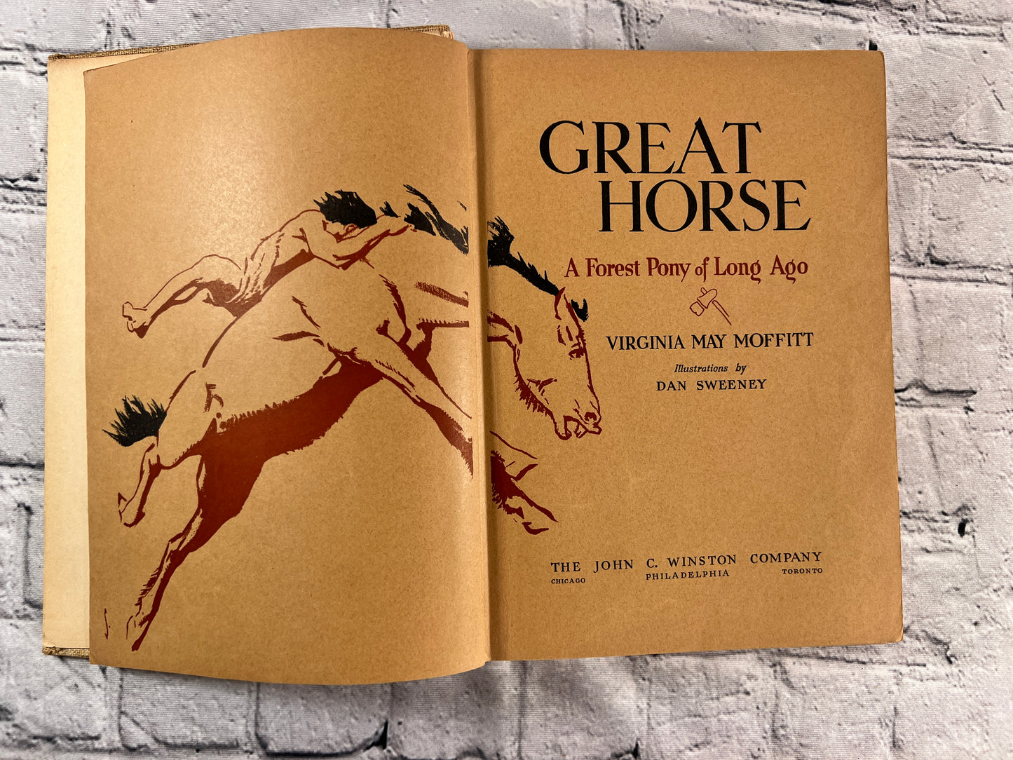 Great Horse by Virgina May Moffitt [1938]