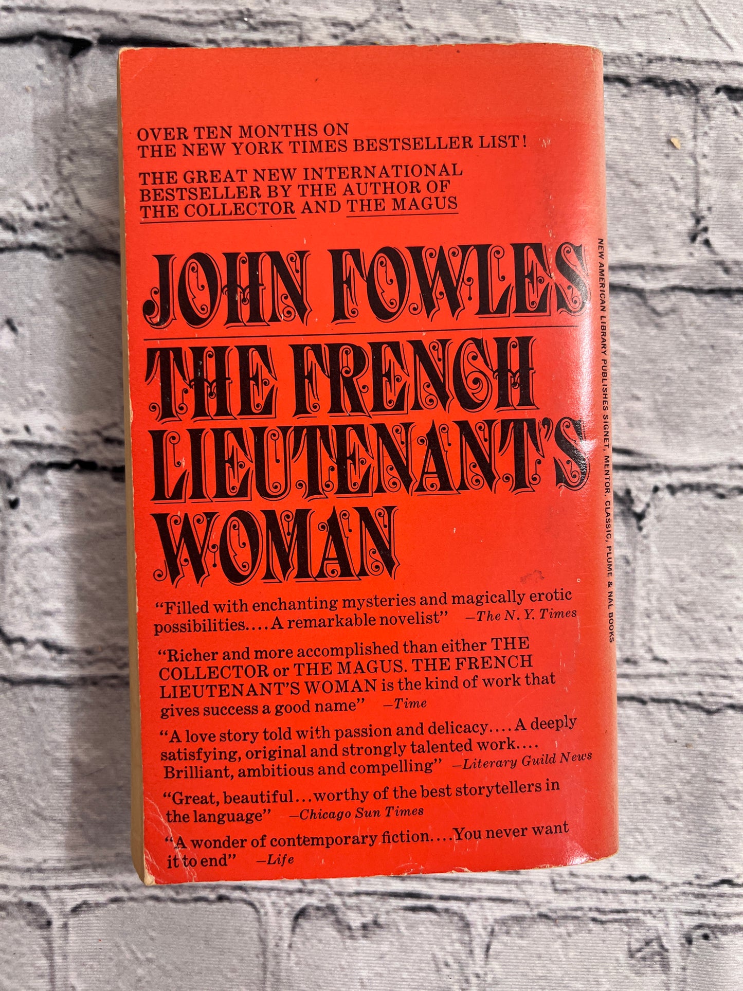 The French Lieutenant's Woman by John Fowles [1970, 3rd Printing]