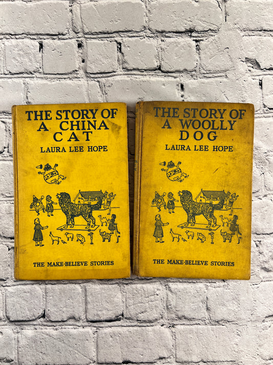 The Story of China Cat / Woolly Dog by Laura Lee Hope [1920s]