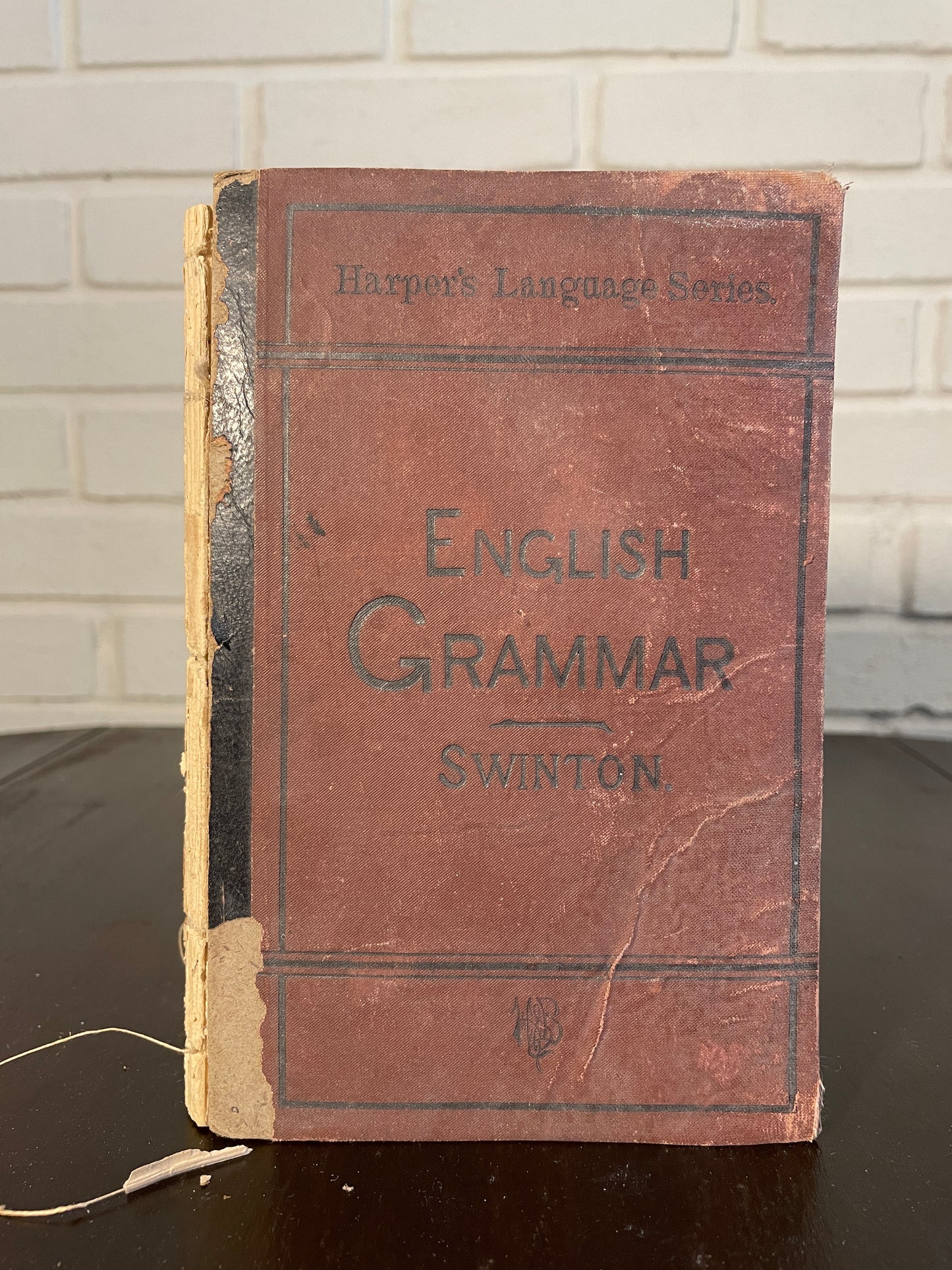 Harpers Language Series English Grammar by William Swinton, 1880