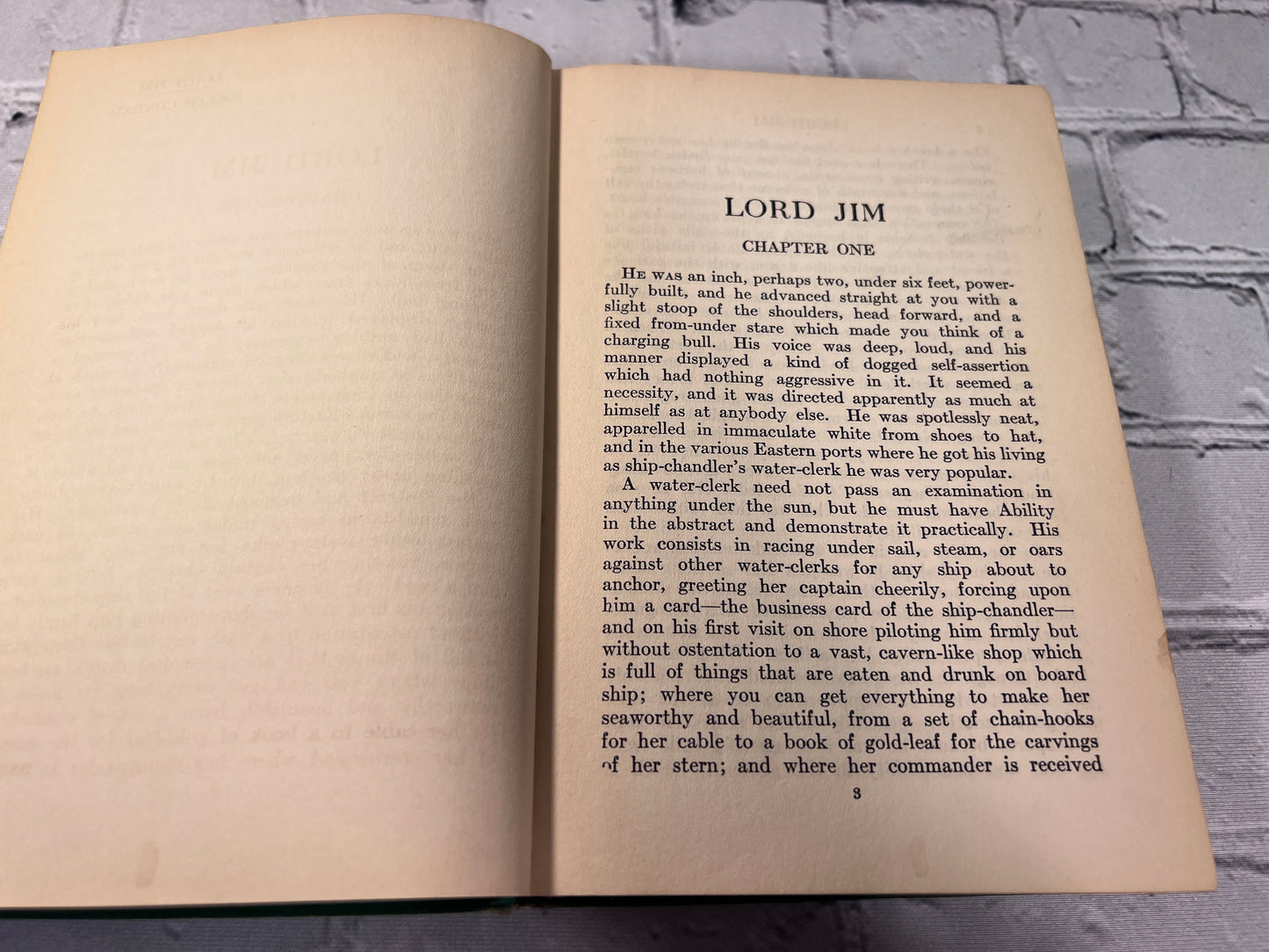 Lord Jim by Joseph Conrad [1920]