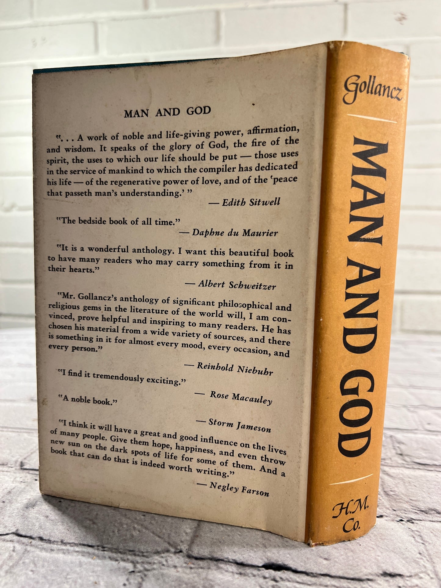 Man and God by Victor Gollancz [1951]