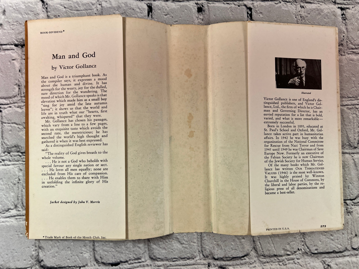 Man and God by Victor Gollancz [1951]