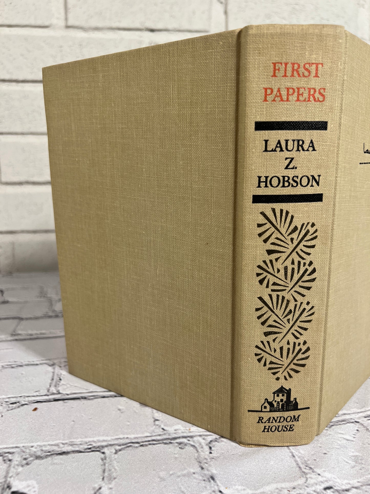 First Papers by Laura Z. Hobson [1964]