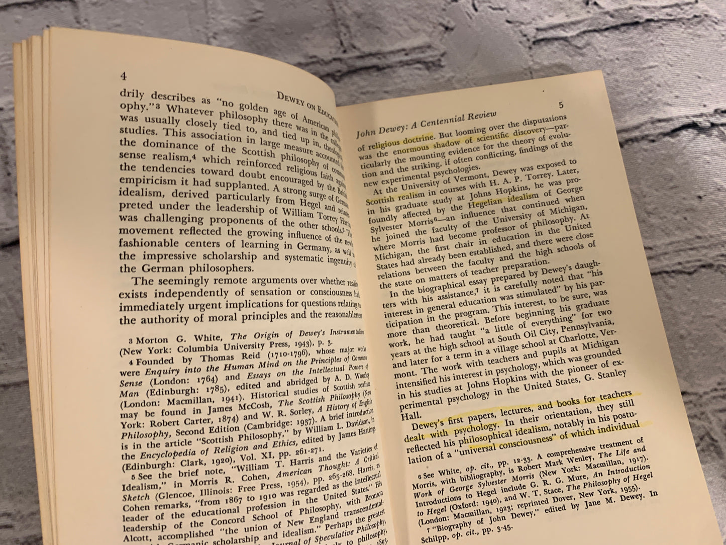 Dewey on Education, Classics in Education No. 3 [5th Printing · 1965]