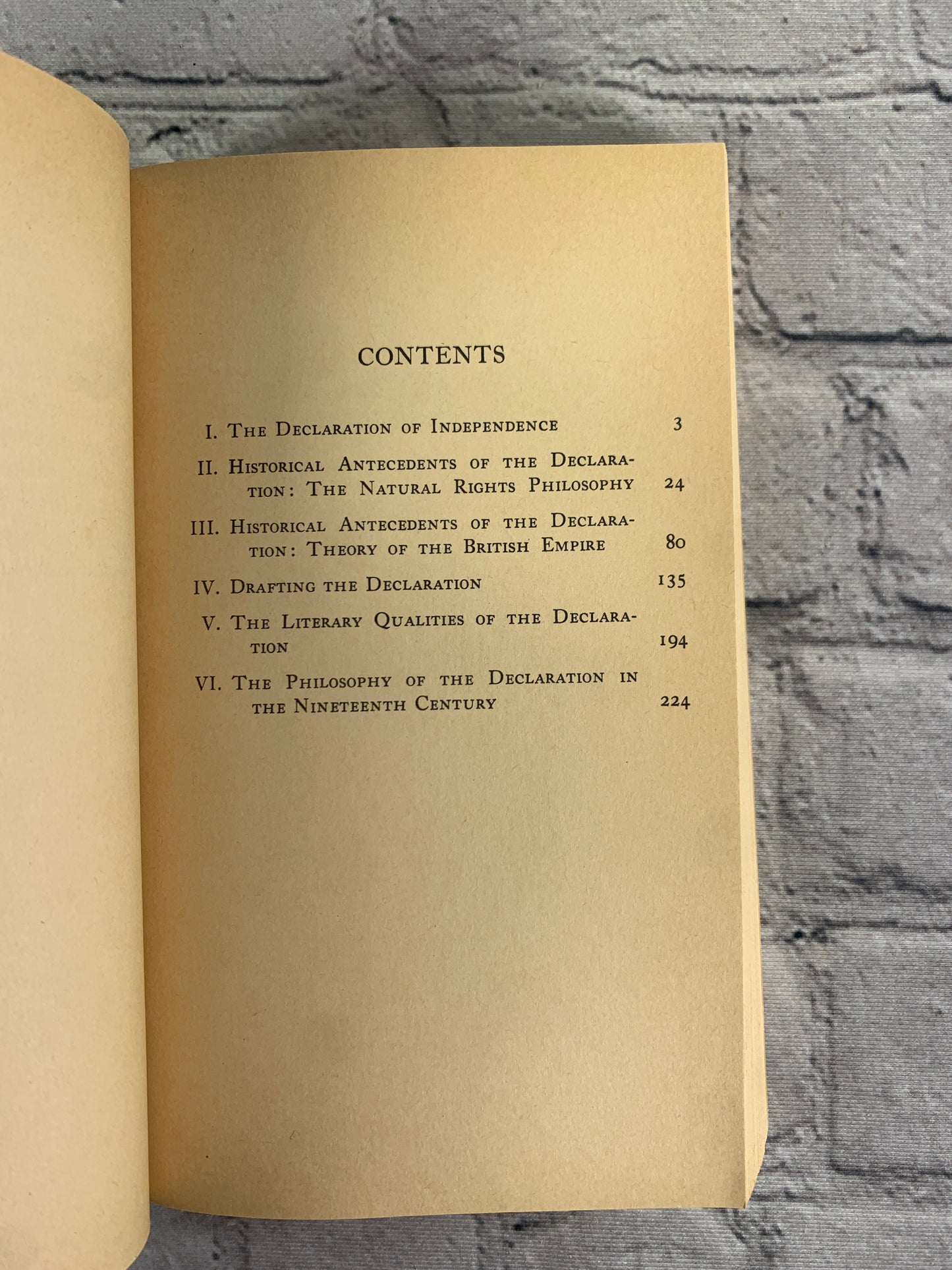 Declaration of Independence: A Study in the History of Political Ideas by Carl Baker