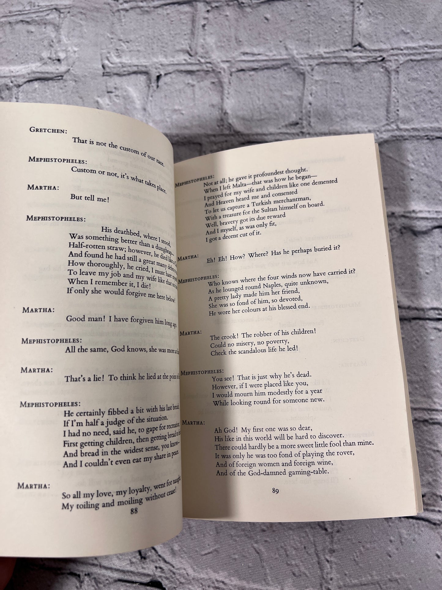 Goethe's Faust Parts I & II An Abridged Version Translated By Louis MacNeice [1981]