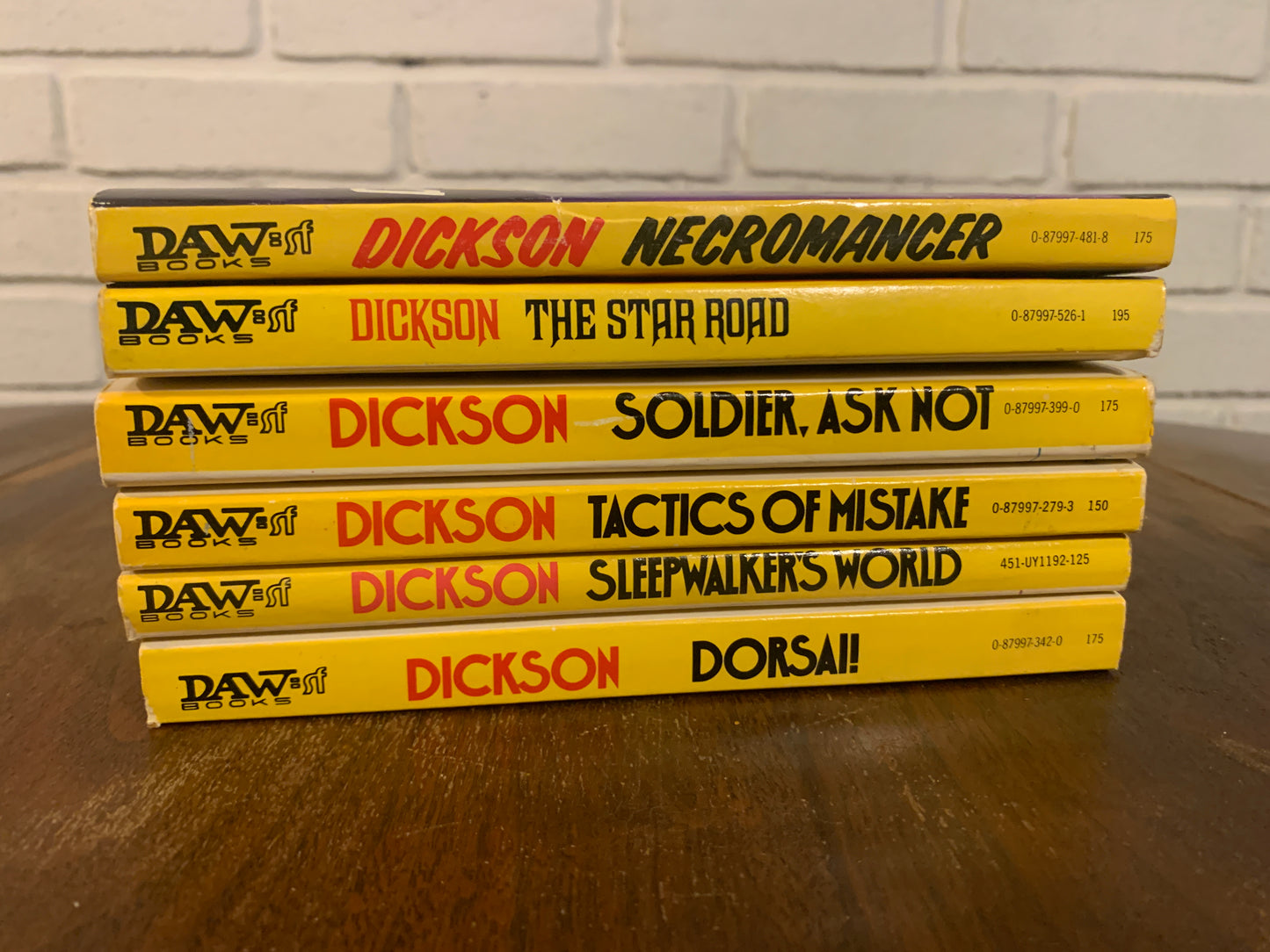 Gordon R. Dickson Lot of 6 Daw Books