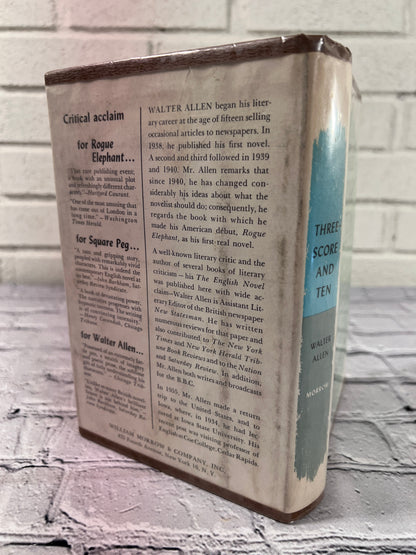 Threescore and Ten by Walter Allen [1959 · 1st Edition]