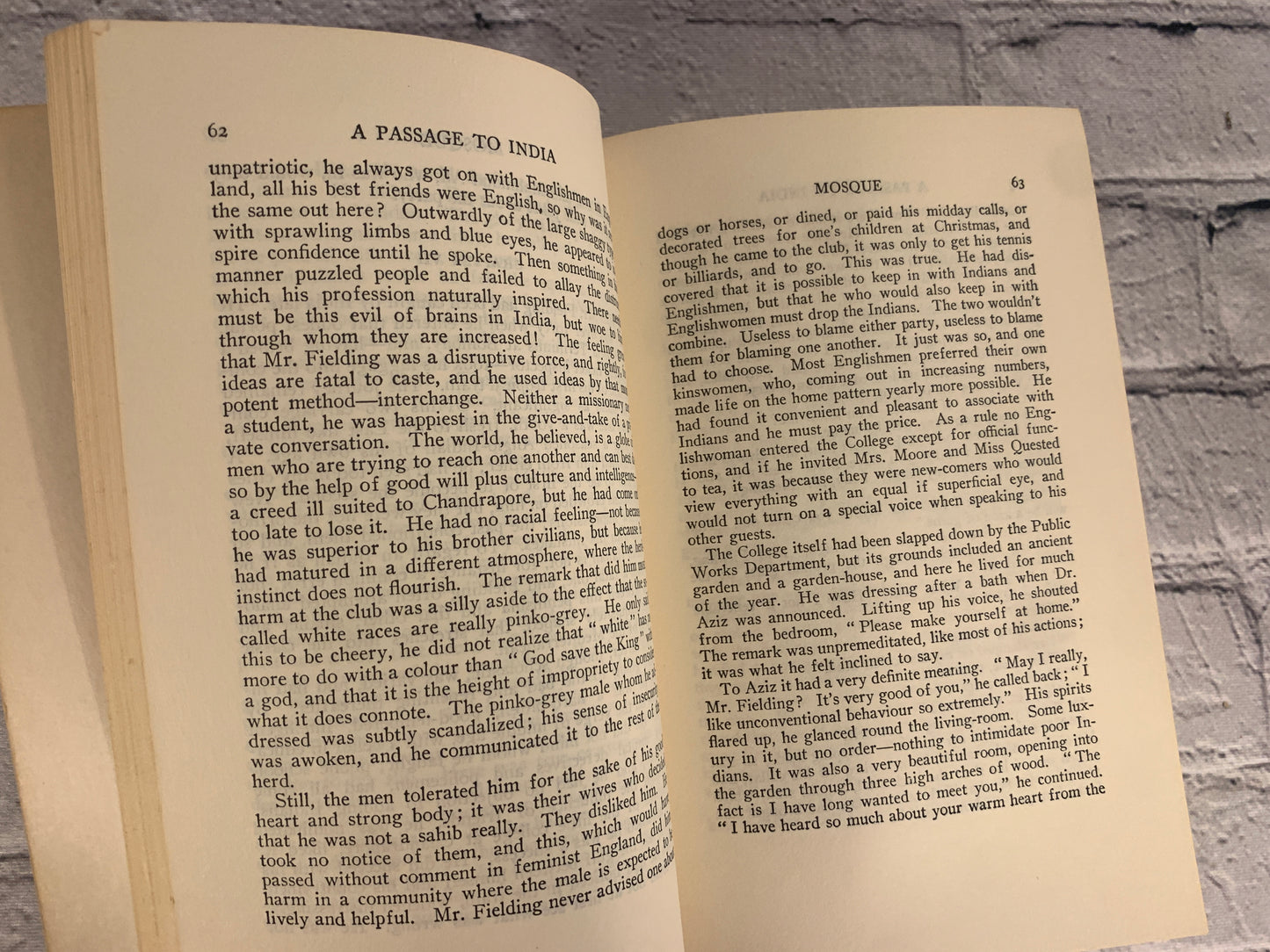 A Passage to India by E.M. Forster [1952]