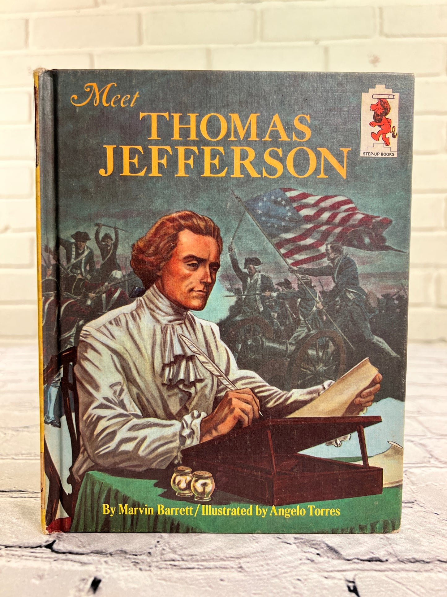 Step Up Books - Meet Thomas Jefferson by Marvin Barrett [1967 · 5th Print]