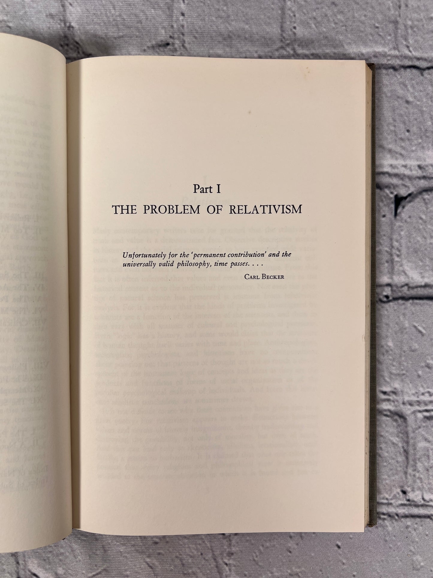 Relativism, Knowledge and Faith by Gordon D. Kaufman [1st Edition · 1960]