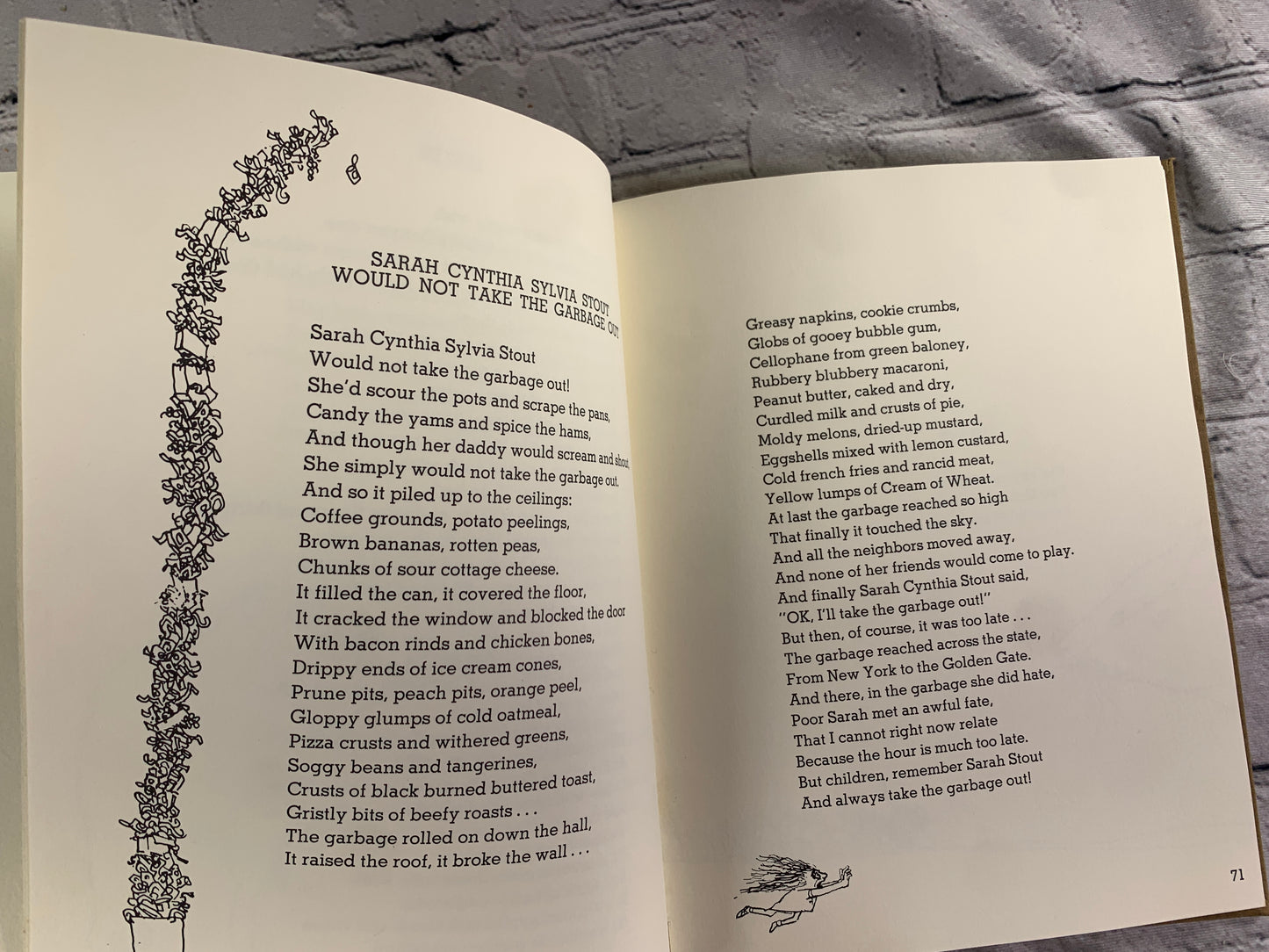 Where The Sidewalk Ends Poems and Drawings of Shel Silverstein [1974]