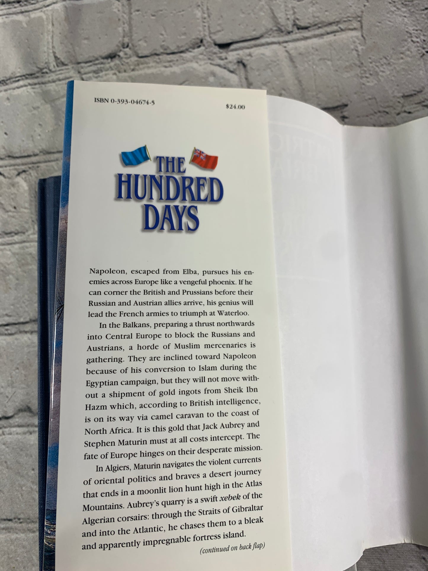 The Hundred Days by Patrick O'Brian [#19 Aubrey Maturin Nautical Adventure. · 1998]