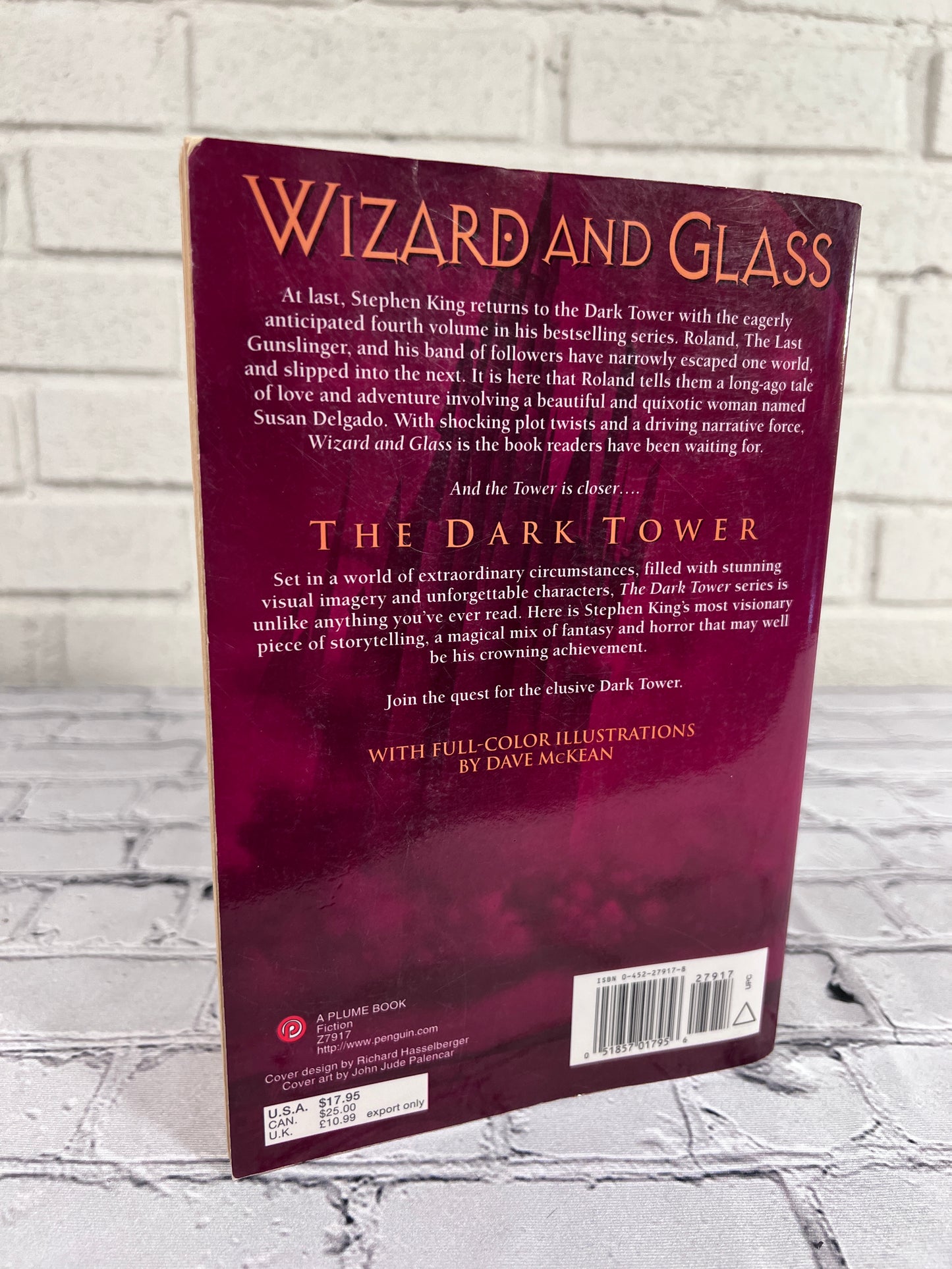 Wizard & Glass: Dark Tower Series #4 by Stephen King [1997]