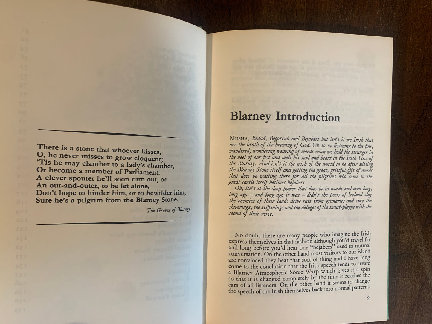 The Book of Blarney by Anthony Butler 1969