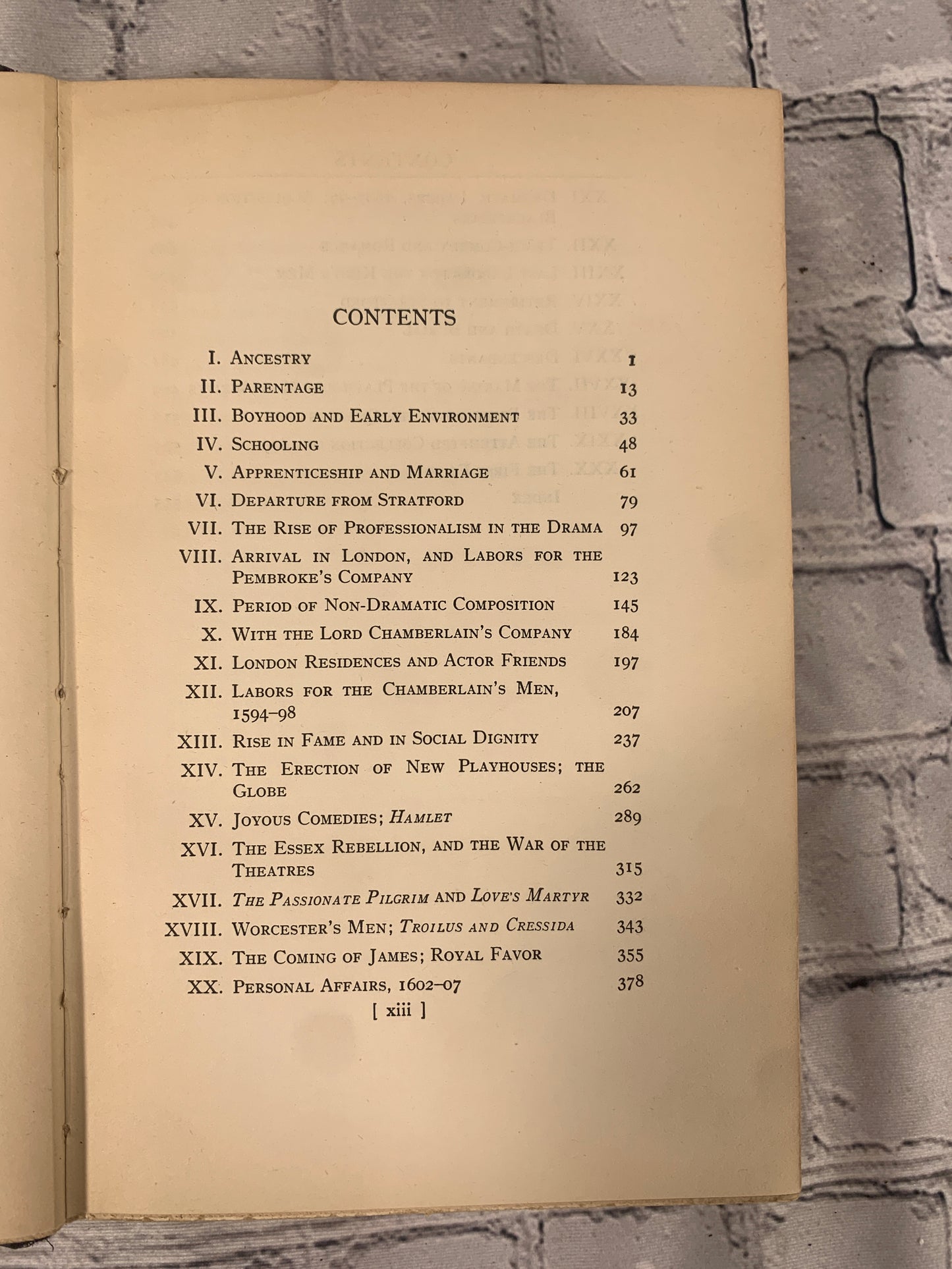 A Life of William Shakespeare by Joseph Quincy Adams [1923]