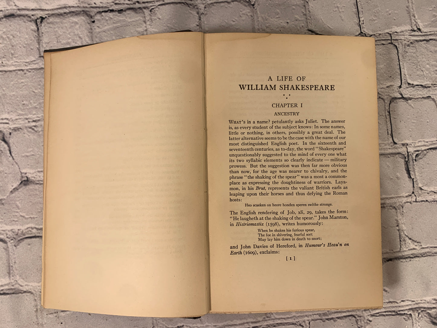 A Life of William Shakespeare by Joseph Quincy Adams [1923]