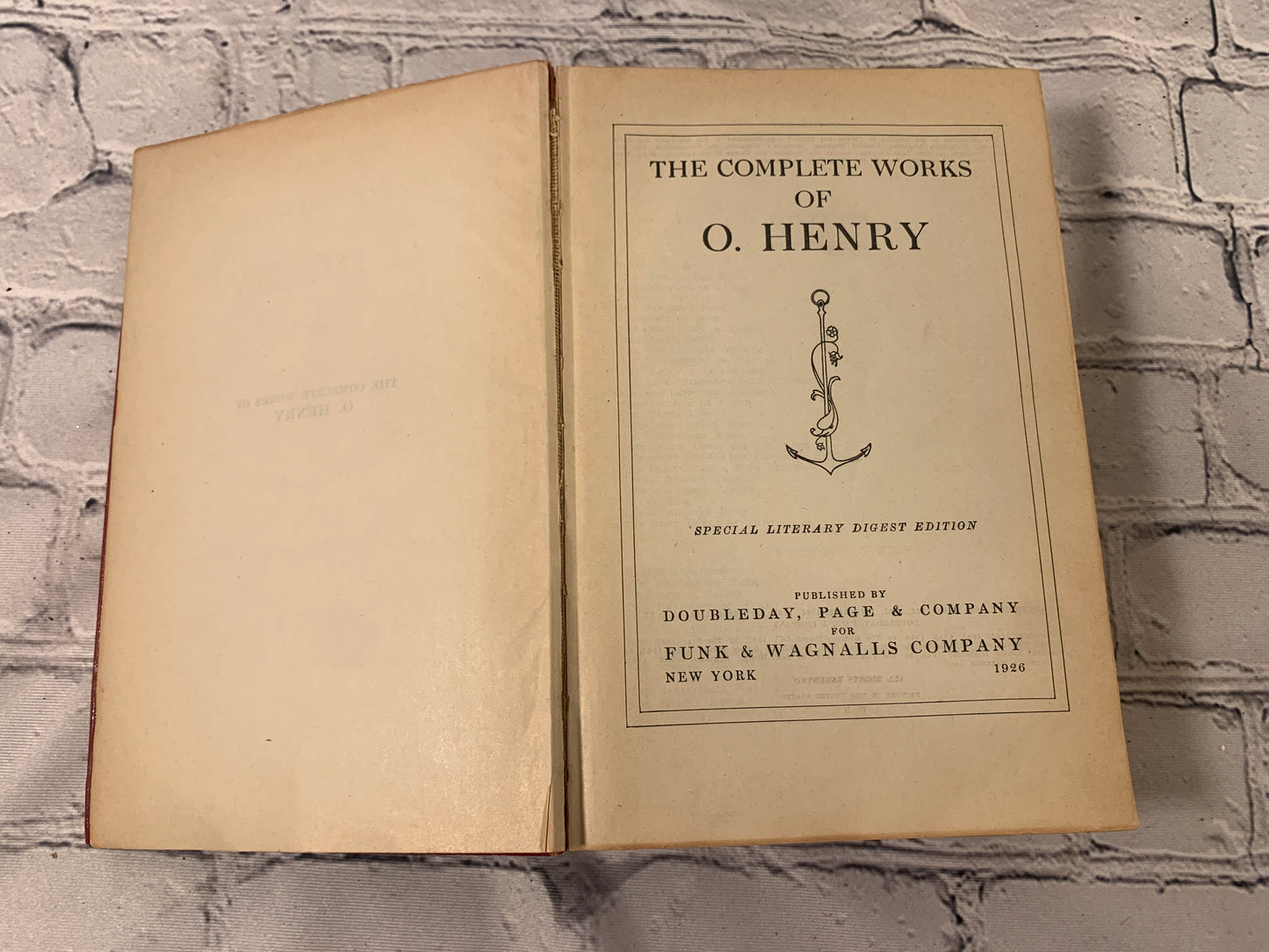 The Complete Works of O. Henry [1926]