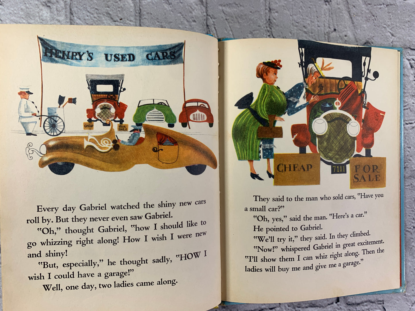 The Little Car That Wanted a Garage [Wonder Books · 1952]
