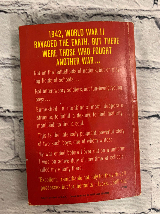 Flipped Pages A Separate Peace by John Knowles [1964]