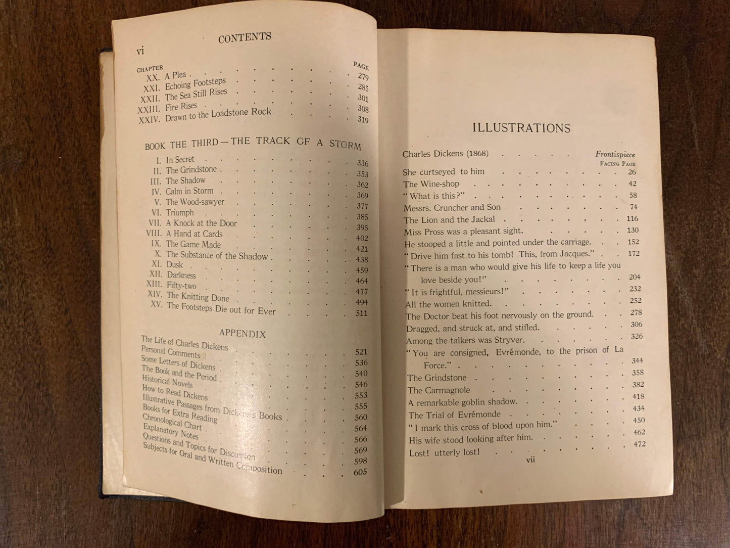 Flipped Pages A Tale of Two Cities by Charles Dickens [1950s · Academy Classics]