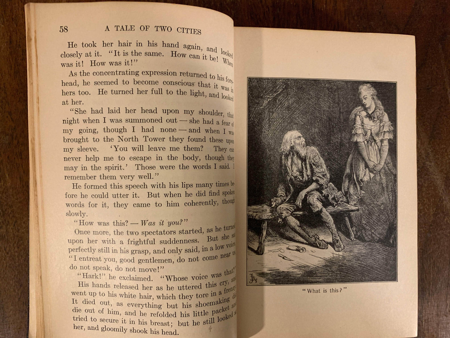 Flipped Pages A Tale of Two Cities by Charles Dickens [1950s · Academy Classics]